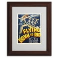 thumbnail image 4 of Trademark Fine Art "Flying Down to Rio" Matted Framed Art by Vintage Apple Collection, Wood Frame, 4 of 5