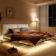 thumbnail image 5 of Italian Simple Suspension Bed Modern Simple Leather Bed Small Family Master Bedroom Double Bed 1.5M/1.8M Soft Bag Wedding Bed My Lux Decor Round, 5 of 6