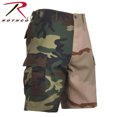 thumbnail image 2 of Rothco Two-Tone Camo BDU Short - Woodland / Tri-Color Camo, 2 of 3