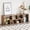 Nut-brown, variant on XIZE 55.1" L-Shaped Cube TV Stand, Gaming Entertainment Center, Open Storage Bookcase Shelves