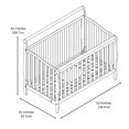 Graco Stanton 4 in 1 Convertible Crib Cherry