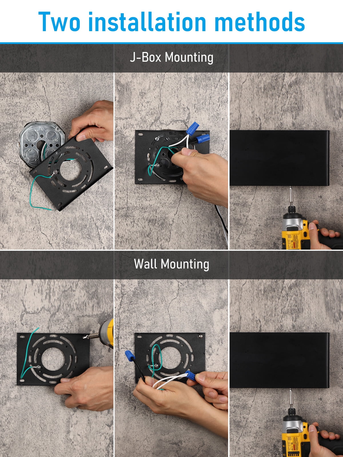 16" Outdoor Commercial Wall Lighting, Smart LED Wall Sconce, 100-265V, Color Changing Wall Light with Remote