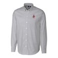 thumbnail image 2 of Men's Cutter & Buck Charcoal Washington State Cougars Vault Big & Tall Oxford Stripe Long Sleeve Button-Down Shirt, 2 of 3