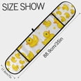thumbnail image 3 of Yayeee Double Oven Mitt Kitchen Heat Resistant Baking 35" x7" Quilted Glove, Yellow Rubber Ducks, 3 of 6