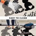thumbnail image 4 of Happy Easter Rabbits Outdoor Rug 5x8 Ft, Non Slip Washable Area Rug, Black Plaid Polka Dots Rabbits Beige Patio Rugs Carpet Runner, Large Floor Mat for Indoor/Outdoor Deck Porch Camping, 4 of 8