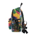thumbnail image 4 of FORMRS Kids School Backpack with Front Zippered Pocket 12" Student Travel Daypack, Art Path, 4 of 6