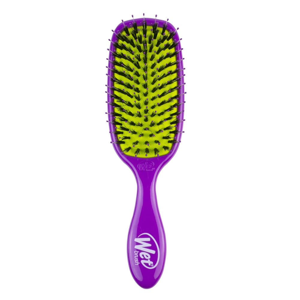 Wet Brush Shine Enhancer Children's 9" Square Boar Bristle Hair Brush