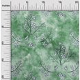 thumbnail image 2 of oneOone Cotton Poplin Green Fabric Floral Quilting Supplies Print Sewing Fabric By The Yard 56 Inch Wide, 2 of 4
