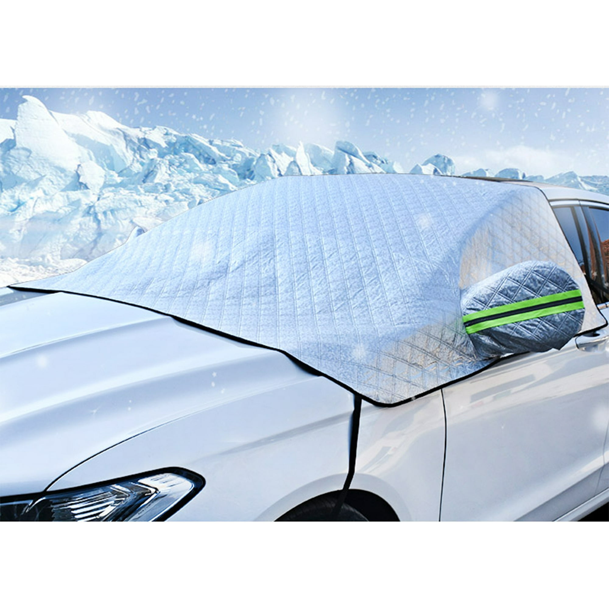 Toytexx Car Windshield Snow Cover Waterproof With Mirror Cover All Weather Protection Large Size L