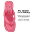 thumbnail image 3 of Journee Collection Womens Shareene Tru Comfort Foam Slip On Platform Wedge Sandals, 3 of 6