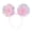 Pink, variant on SmartBy Party Headband, Fluffy Ball Decor Hair Hoop, Elastic Fit Metal Foil Headband for Parties Cosplay Halloween Hair Accessories