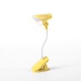 thumbnail image 1 of Mini Lampe de Table LED à Piles, Réglable en direction, Lampe de Lecture de Bureau, Clip pour Livre, Lampe de Nuit Portable, Jaune, 1 of 6