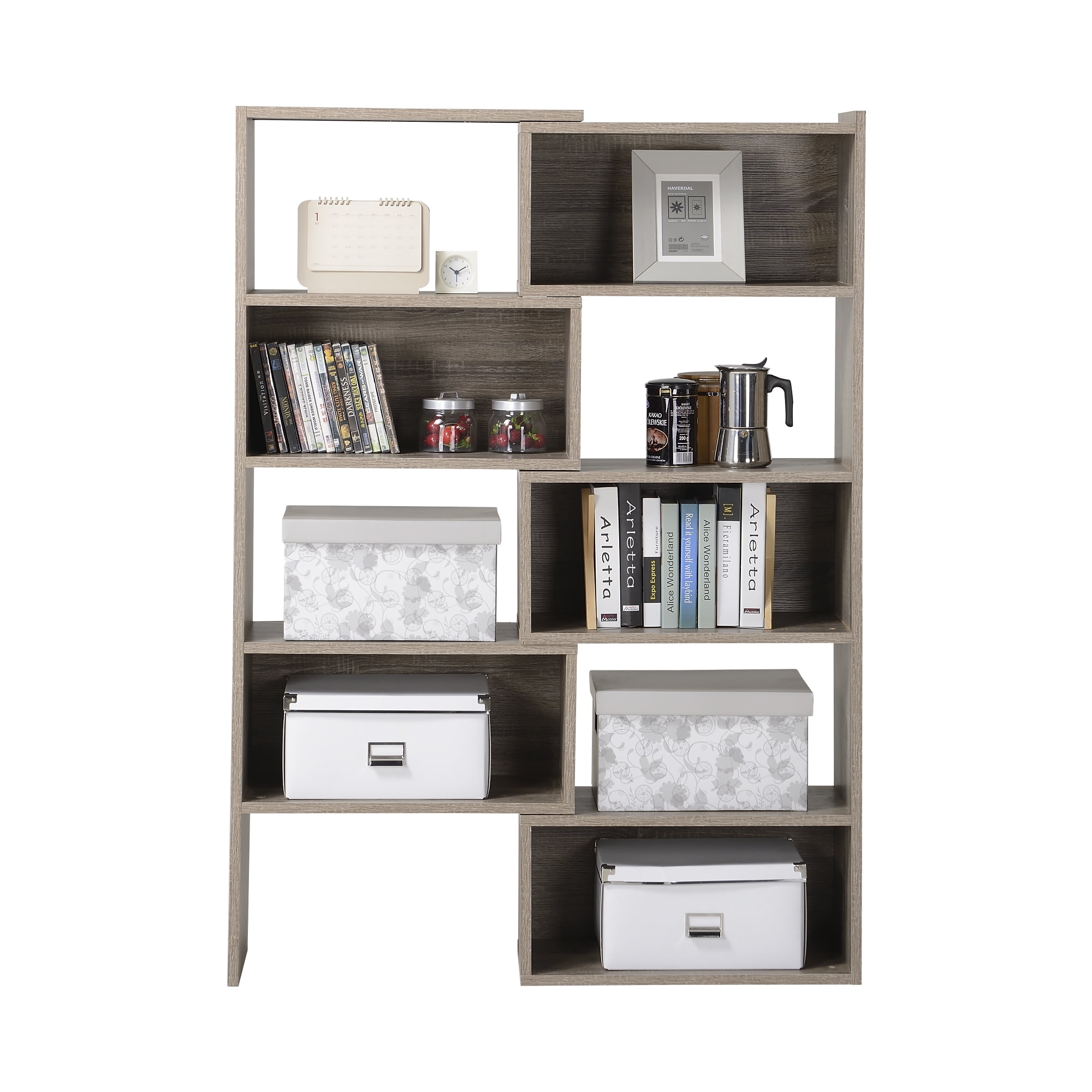 Homestar Flexible And Expandable Shelving Console Com