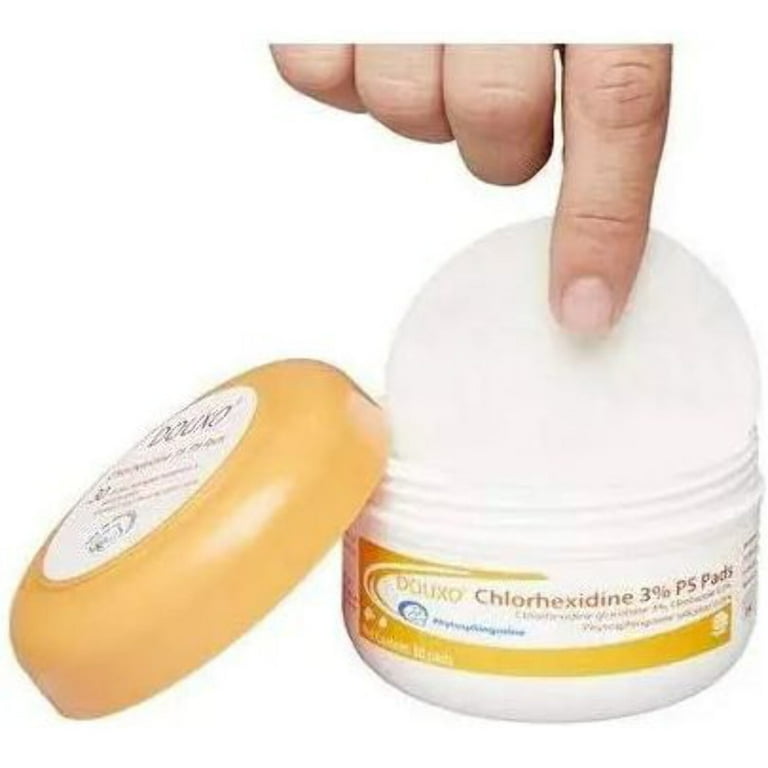 Douxo Chlorhexidine 3 PS PYO Pads for Skin Infections in Dogs and Cats 30CT Walmart