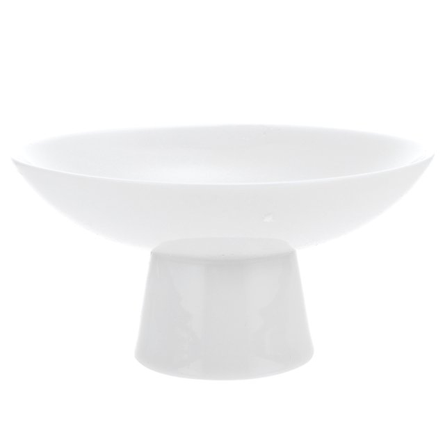EeaseMX Soporte para almacenar pasteles, bandeja de cerámica para pasteles, bandeja de base alta para exhibir pasteles, soporte para bocadillos
