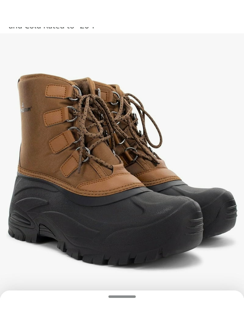 Staheekum Mens Winter Snow Boots Waterproof, Insulaed, and 