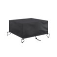 thumbnail image 1 of Square Oxford Fabric Fire Pit Cover Cubierta Impermeable Anti-Uv Para Mesa De Patio Fire Pit 420D Monstrate HA015974-00, 1 of 5