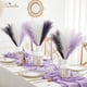 thumbnail image 2 of Decoración con Pasto Pampas Artificial Serwalin 60 piezas Morado 45 cm, 2 of 9