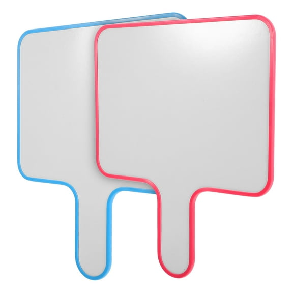 BESTYASH 2Pcs Portable Blank Whiteboard Scoreboard for Home Use Assorted Color