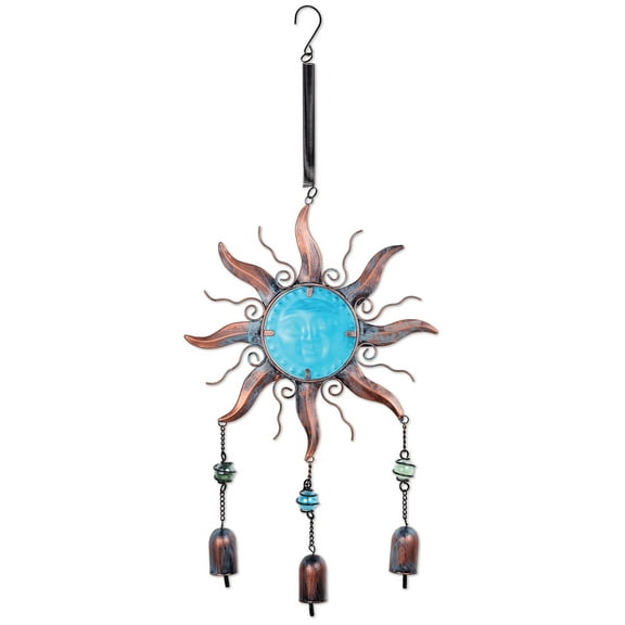 Sunset Vista Designs Blue Zen Sun Bouncy Hanging Decoration