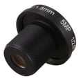 thumbnail image 2 of Lente ojo de pez HD 2X para CCTV, 5 MP, 1,8 mm, montura M12x0,5, 1/2,5 F2,0, 180 grados, para cámaras de videovigilancia., 2 of 8