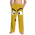thumbnail image 2 of Qunyiney Boys' Pants Graphic Funny with Pockets Pants Elastic Waist Beach Wide Leg Relaxed Fit Pants Size 9, 2 of 9