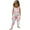 Rose, variante sur XDZJLR Combinaison pour Filles, Bébé, une Bretelle, Florale, Été, Marine, 5-6 Ans