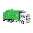 thumbnail image 1 of Camion de Livraison Jouet à Rétrofriction, Camion-Poubelle Jouet à Rétrofriction pour le Transport Coins pour Jouer Vert,Orange, 1 of 8
