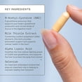 thumbnail image 4 of Amy Myers MD Liver Support - Supports Healthy Liver Function, Detox Pathways & Antioxidant Activity - With Selenium, Milk Thistle, Turmeric - 60 Capsules, 4 of 7