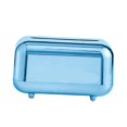 thumbnail image 4 of Estuche porta pañuelos Caja de pañuelos decorativa de lujo, servilleta multiusos, almacenamiento de papel, contenedor de pañuelos faciales, organizador para dormitorio, , Azul Magideal Estuche porta pañuelos, 4 of 7
