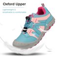 thumbnail image 5 of Mishansha Kids Sneakers Boys Girls Hiking Shoes Lightweight Velcro Tennis Shoes Toddler Running Walking Gym Pink 7 toddler, 5 of 7