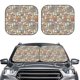 thumbnail image 2 of Balery Kitchen Food Parasol para parabrisas de coche de 2 piezas | Parasol plegable para parabrisas delantero de coche para la mayoría de sedanes-Small, 2 of 6