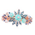 thumbnail image 2 of HEVIRGO Hair Clip All-match Faux Rhinestone Alloy Colorful Portable Hairpins for Girl, 2 of 10