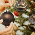 thumbnail image 3 of Hwkond Indoor Christmas Decor Christmas Plating Ball Christmas Hangings Painted Christmas Ball Plastic Ball Colourful Christmas Ball Hanging Decoration Ball., 3 of 5