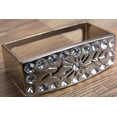thumbnail image 4 of Set Of 6 Stainless Steel Finished Belt Buckle Set W/Bling Clear Crystal, 4 of 6