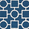 thumbnail image 4 of Safavieh Cambridge 2' X 3' Hand Tufted Wool Rug in Navy Blue and Ivory, 4 of 4