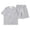 X2Grey, variant on lnmuld Toddler Kids Boys Summer Tracksuit 2 Piece Outfit Set Soft Short Sleeve Tee & Matching Shorts Size:7-8 Years