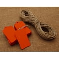 thumbnail image 1 of 100 Pcs Rectangular Shape Tag Bonbonniere Wedding Favor Hang Tags Gift With Free Natural Jute Twine - Colours Available, 1 of 7