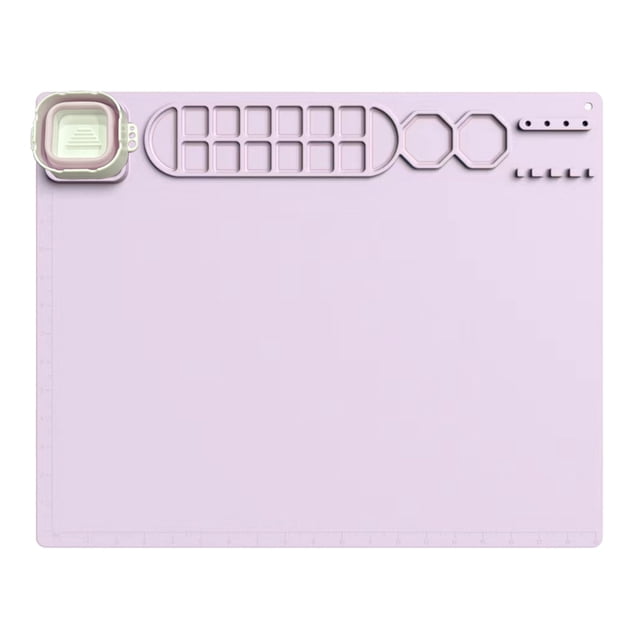 LCXmlly Pill Box Food Grade Drawing Mat NonToxic Silicone Painting Mat