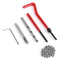 thumbnail image 1 of Inserts de Réparation de Fil Durables 30 Pcs pour Acier Aluminium Fonte, 1 of 8
