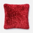 thumbnail image 1 of Loloi 1'10" x 1'10" Coussin en Poly en Rouge, 1 of 1