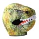thumbnail image 5 of Máscara de dinosaurio, accesorios para fiesta, máscara de cabeza de animal para fiesta de cumpleaños, actuación en escenario Verde, 5 of 8