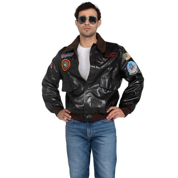 Leg Avenue Men's Top Gun Bomber Jacket
