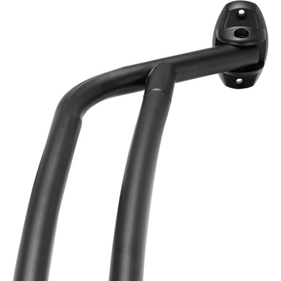 Shower Curtain Rod, Double Curved Curtain Rod for Bathromm, Adjustable 45" to 72",Matt Black