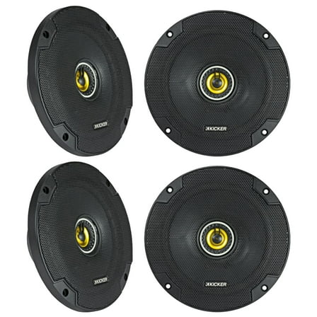 KICKER (4) 46CSC654 CSC65 6.5" 6-1/2" 300W 4-Ohm Car Audio Coaxial Speakers