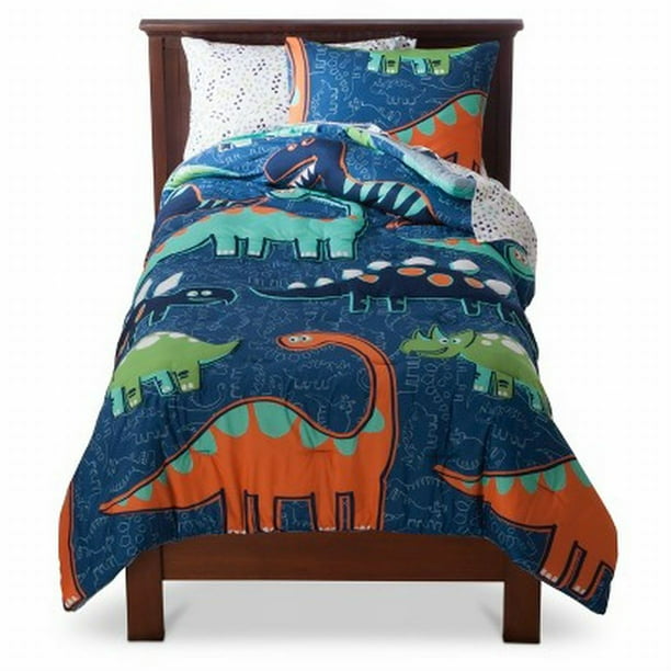Bag Dinosaur Comforter Set Sheets Shams, Dinosaur Twin Bedding Target