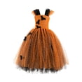 thumbnail image 2 of Herrnalise Niños Niñas Halloween Moda Lindo Costura Color Lentejuelas Malla Ahueca Hacia Fuera Vestido de Princesa ¡Descuento!, 2 of 8