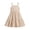 #0076-Beige, variant on Favoffer Big Girls Dress Solid Color Cute Ruffle Strap Design Tiered Cake Style Lightweight Casual Summer Princess Dress For Daily Outdoor Party Vacation Wear