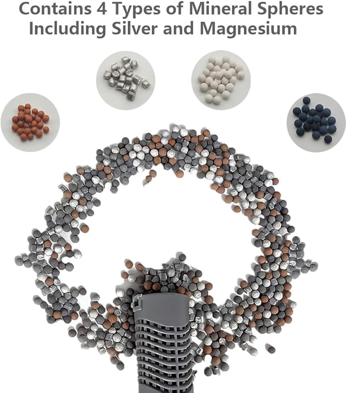 Silver Ion Cartridge for Hot Springs Spa, Hot Tub Silver Ion Cartridge, Spa Mineral Sticks for Hot Tub, Cartridge Compatible With Salt System, Keep Water Clean for 12 months 3-Packs