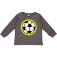 thumbnail image 3 of Inktastic Soccer Ball Sports Boys or Girls Long Sleeve Toddler T-Shirt, 3 of 5